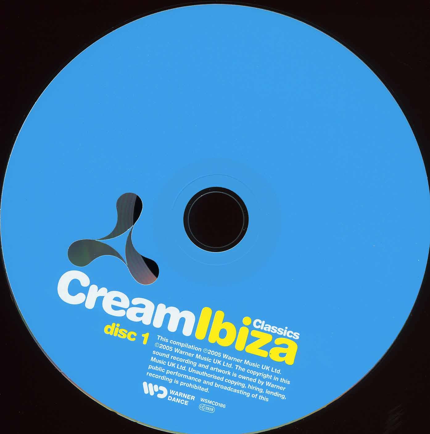 Cream Ibiza  Classics 2005 Various : CD1